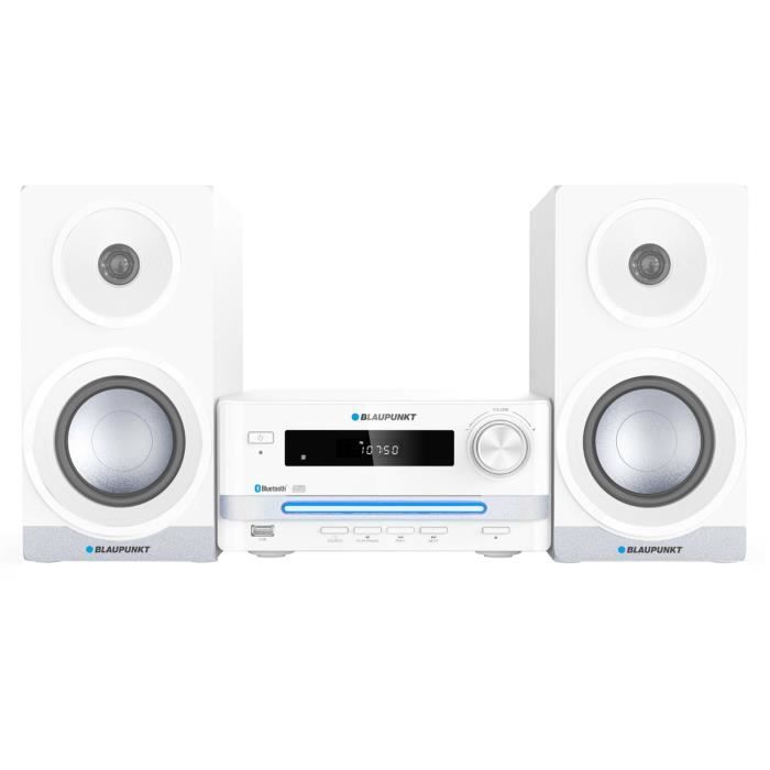 Microchaîne HiFi - Blaupunkt - MS16BT - Bluetooth - Lecteur CD/USB - Radio FM 15W