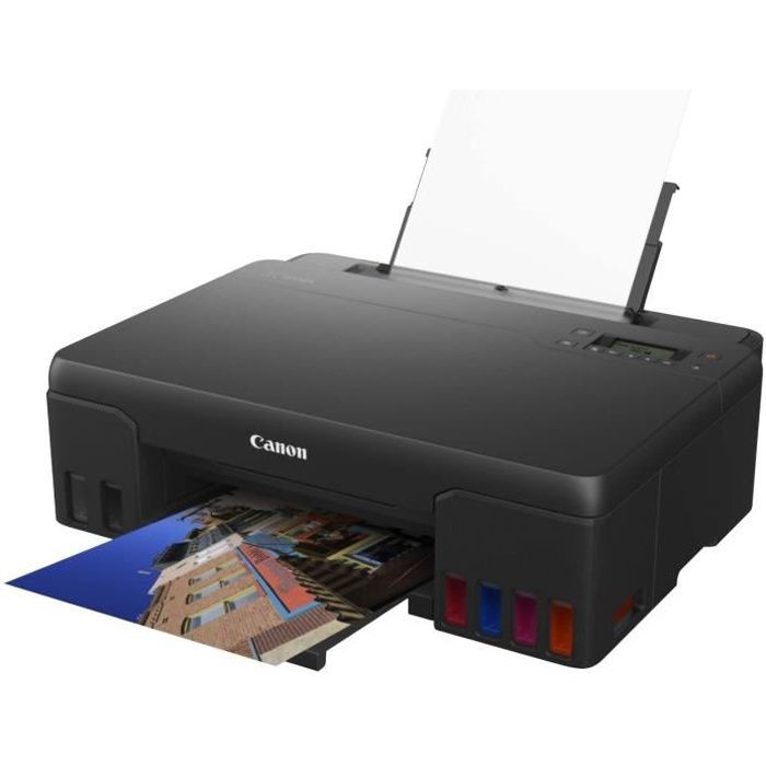 Imprimante jet dencre – CANON MegaTank G550 – Réservoirs dencre rechargeables – WIFI – Noir