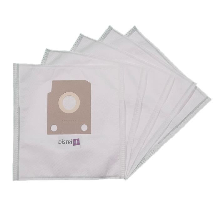 Sac aspirateur HOOVER Pochette de 5 sacs microfibre Compatible avec plusieurs modèles Mixte