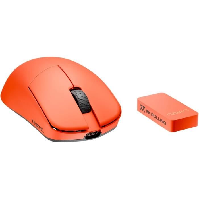 Souris de jeu – Fnatic x Lamzu – MAYA 8K – 52g – Capteur PixArt 3950 – Sans fil