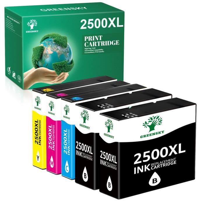 CANON 2500XL — Cartouche Pack 4 remanufacturé