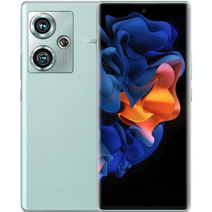 ZTE Nubia Z50 5G 12Go 512Go Vert 6.67” AMOLED 144Hz Qualcomm Snapdragon 8 Gen 2 5000mAh Charge rapide 80W Smartphone