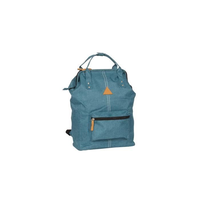 Sac à dos - KIDABORD - Poids Plume - Bleu - Grand angle - Compartiment ordinateur