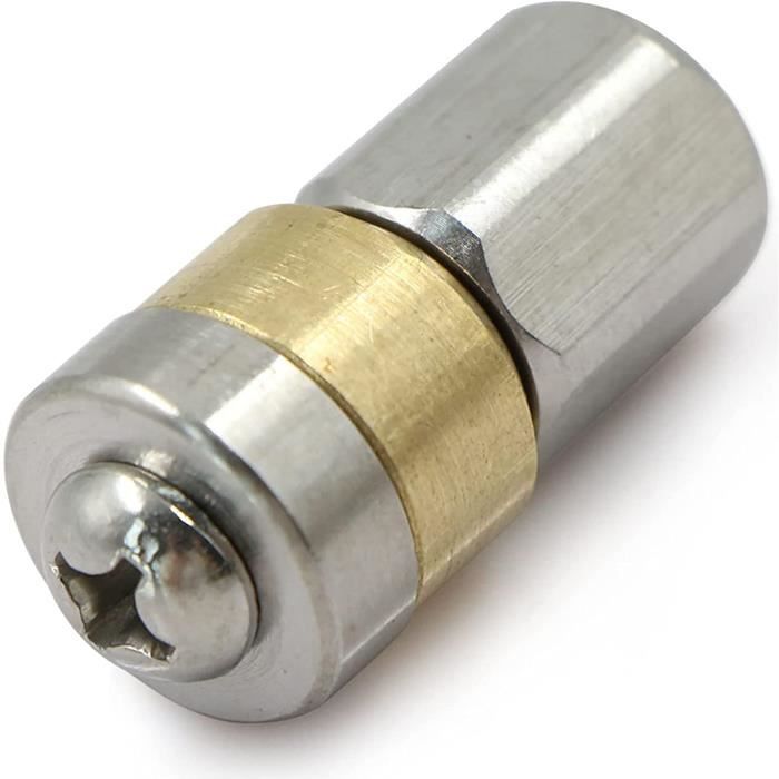Buse De Nettoyeur Haute Pression 0° 1.2 Mm – 2 Pièces Acier Inox 304, Filetage 1/4 NPT, Pulvérisation Ultra Précise