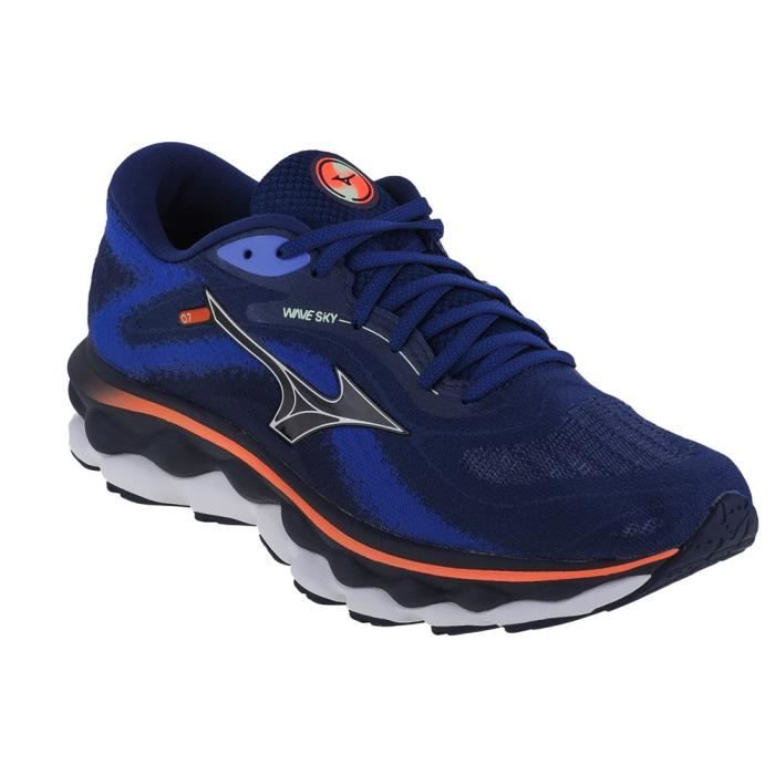 Chaussures de Running MIZUNO Wave Sky Bleu - Homme/Adulte - Régulier