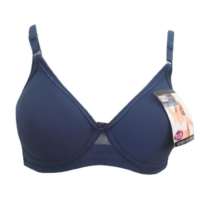 soutien gorge bleu marine