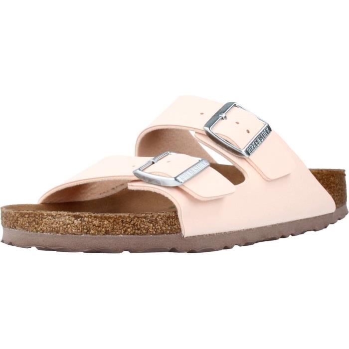 Sandale - nu-pieds BIRKENSTOCK 107079 Rose - Femme - Synthétique