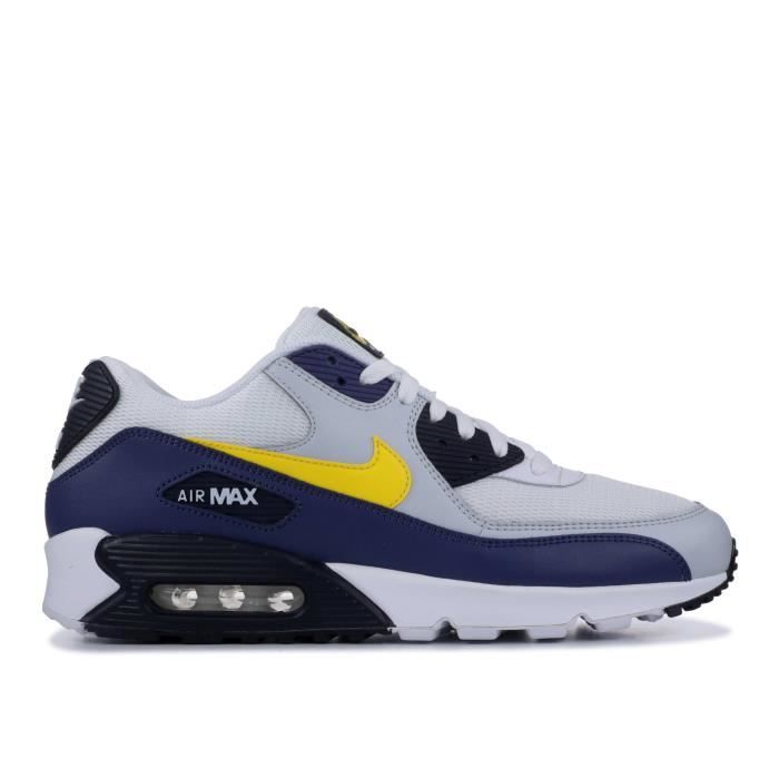 Baskets Nike Air Max 90 Chaussures de running pour Homme Bleu - Cdiscount  Chaussures