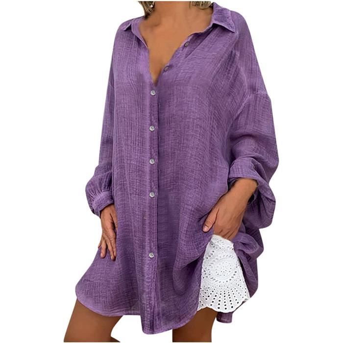 Sangle coton mélangé violette 32mm Sangle coton mélangé violette 32mm