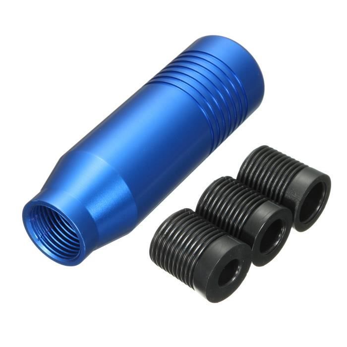 Levier de Vitesses Pommeau Manuel Aluminium Adaptateur Auto Bleu Cdiscount Auto