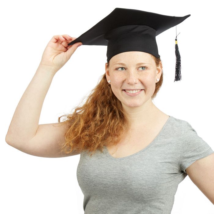 KEELYY Toque De Diplômé Réglable Unisexe - Chapeau Graduation Carré Avec Gland, Taille 53-60 Cm, Idéal Cérémonie Lycée Université