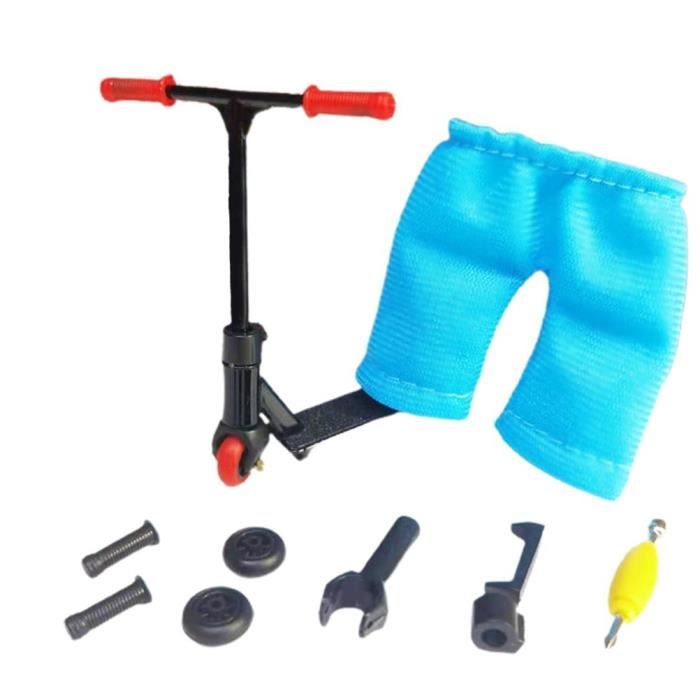 Finger Scooter Set Mini Trottinette Enfant | Jouet Doigt Avec Accessoires - 4