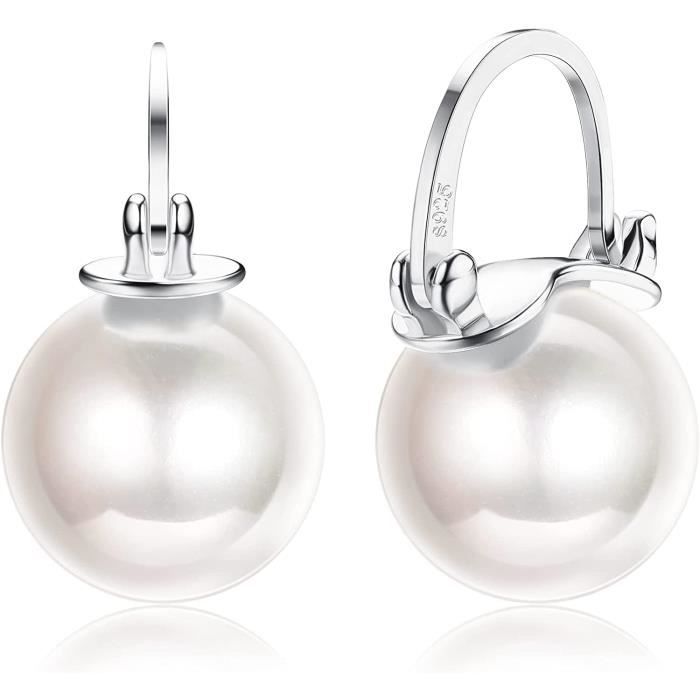 Boucles D'oreilles Créoles Renard En Argent Sterling 925 - Fait Main, Pendantes, Neuves Sans Emballage