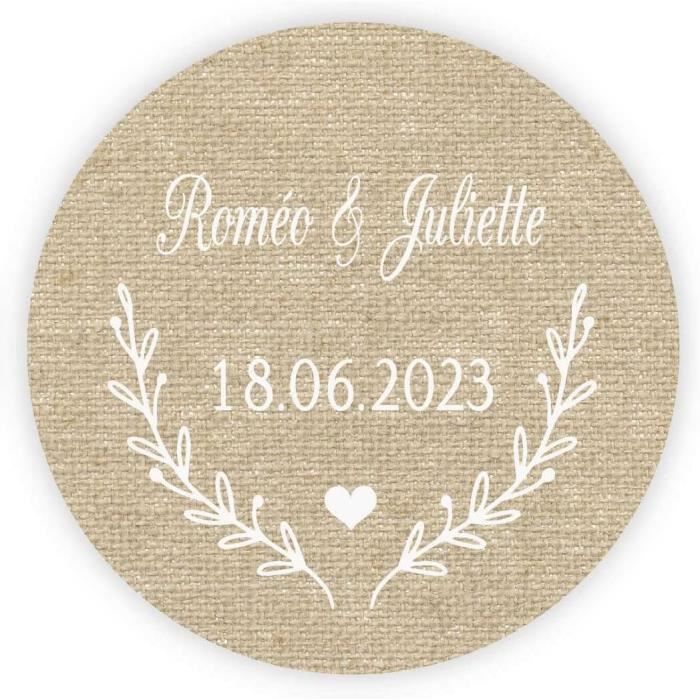 Autocollants Baptême MameArt 50 Pièces - Croix Et Fleurs 4cm - Stickers Dragées Cadeaux Fête - Flores B