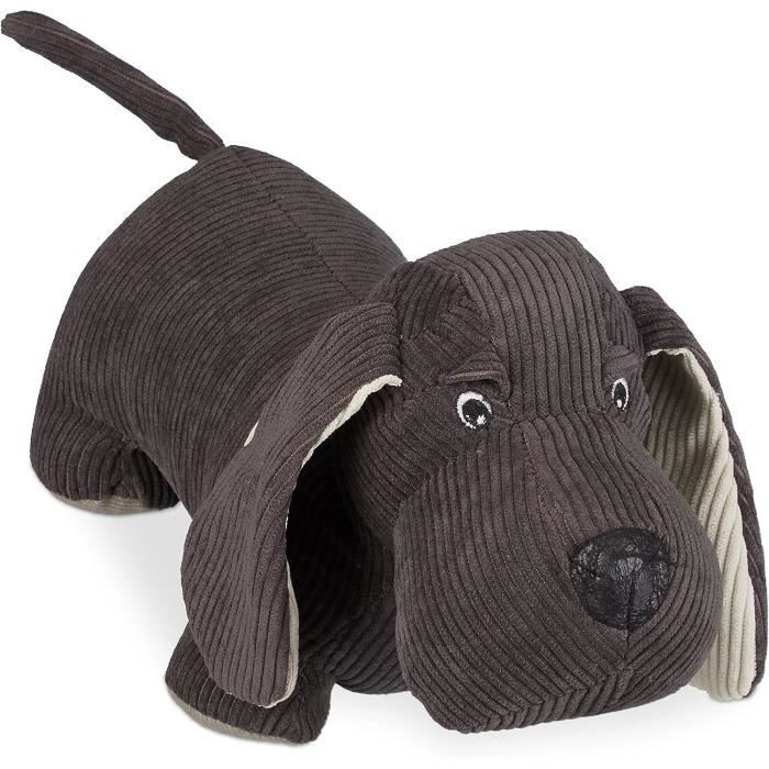 Bloque Porte à Poser Chien Thoma Imitation Cuir, L.35 X H.21 Cm | Leroy Merlin