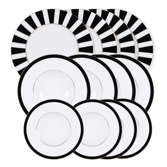 Service dassiettes 12 pièces Ardec - Table Passion