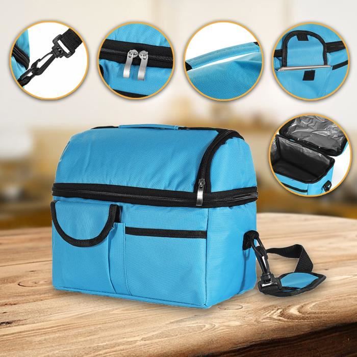 Sac /à dos de pique-nique Sac /à vin /à dos de refroidissement Sac isotherme Sac thermique Sac /à de glace Sac /à lunch Sac isotherme isotherme Glaci/ère Sacs /à dos Sac pour aliments chauds et froids 20L