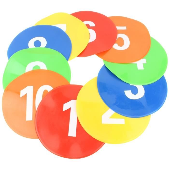 Poteau Marqueur D'Entraînement Football Réglable 1,5m-2,5m – Kit Slalom Agilité Avec Base Caoutchouc Robuste