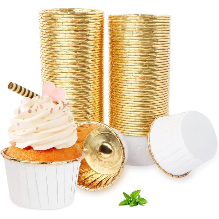 AIMEITE 24 Pcs Papier Gâteau Cupcake Liner Case Wrapper Muffin Cuisson