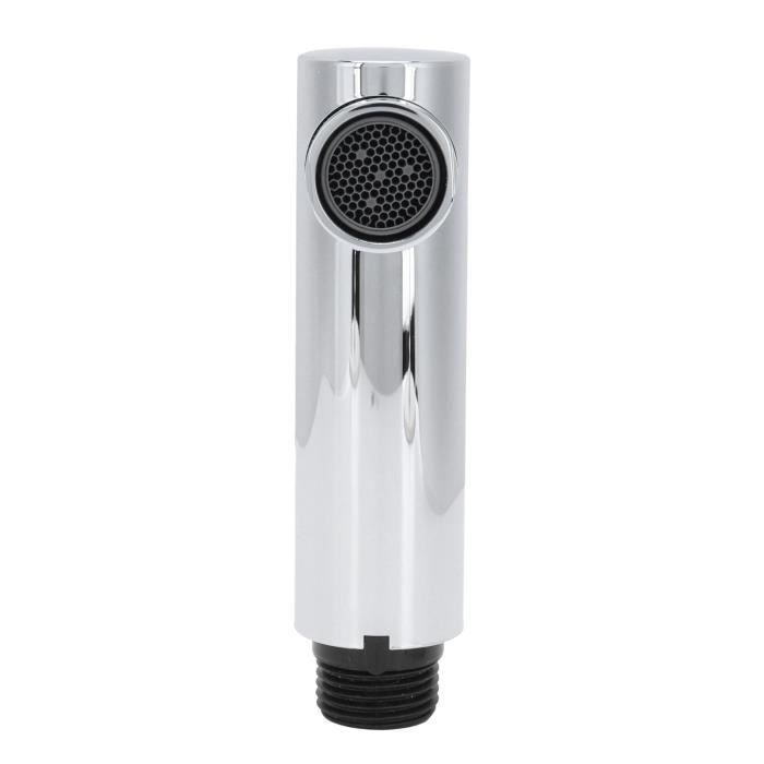 Pommeau De Douche Extractible Pour évier Cuisine - 2 Modes (jet Concentré/doux) - Connecteur G1/2, ABS Noir, 85x30mm - Remplacement Facile