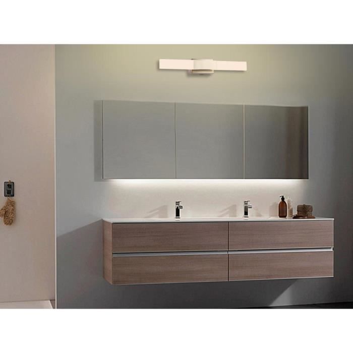 Applique de salle de bain LED en métal - L. 30 cm - Doré - HORSHAM