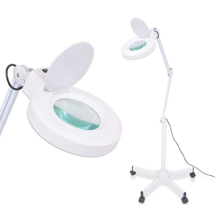 LAMPE LOUPE DE TABLE BUREAU BRICOLAGE ARTICULE 5 DIOPTRIES 2 NEONS X 9W SUR PIED LAMPE LOUPE DE TABLE BUREAU BRICOLAGE ARTICULE 5 DIOPTRIES 2 NEONS X 9W SUR PIED