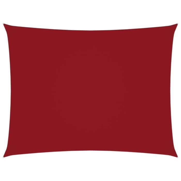 vidaXL Voile de parasol tissu oxford rectangulaire 2 5x3 5