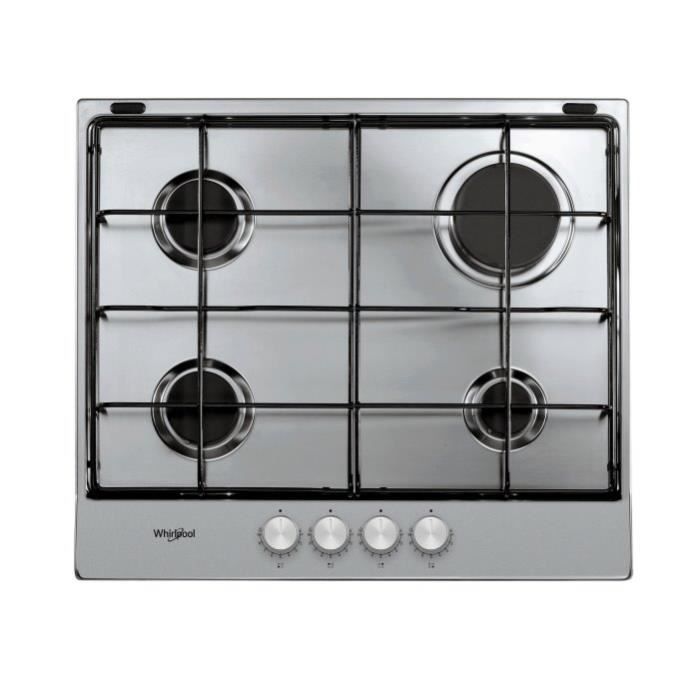 Plaque de cuisson WHIRLPOOL TGML 650 IX Acier inoxydable Intégré 9 niveaux de puissance