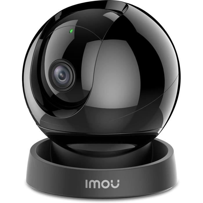Caméra Surveillance Intérieure WiFi 360° 3MP - Babyphone Avec Détection IA, Suivi Auto, Vision Nocturne - Compatible Alexa - Pour Maison, Bébé, Animaux