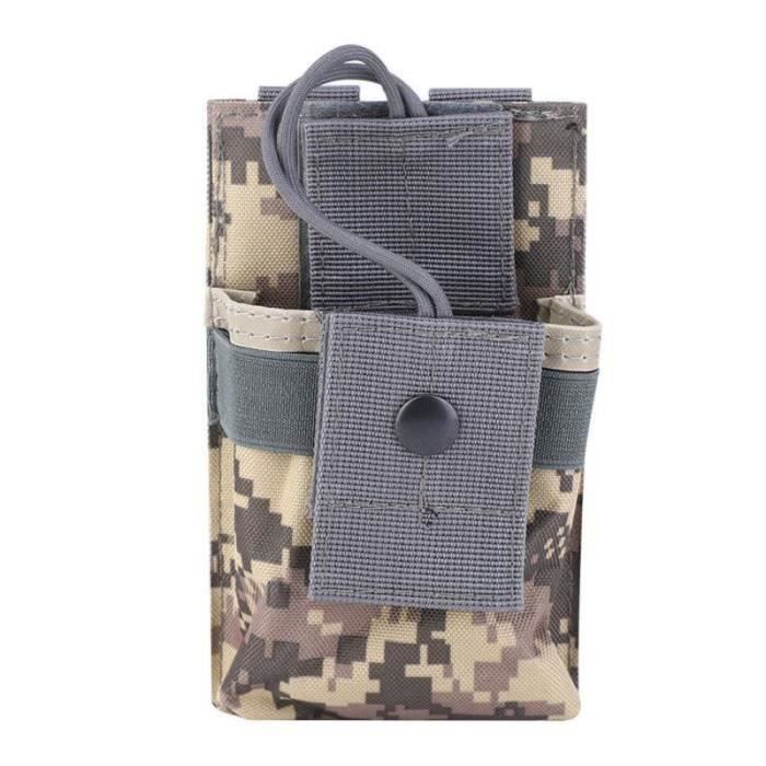Poche De Rangement Pour Talkie-walkie – Fixation Tactique SPC/MPU5 – Neuf