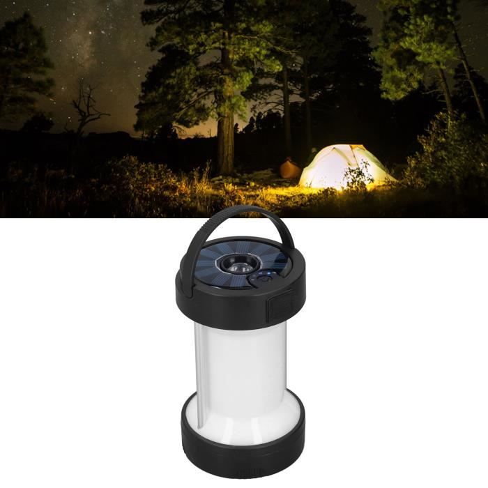 LED Solaire Lanterne Télescopique Tente Portative Lampe Camping En