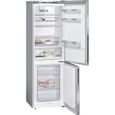 SIEMENS - Réfrigérateur combiné pose-libre IQ500 inox-easyclean -Vol.total: 308l - réfrigérateur: 214l -congélateur: 94l - Low frost-1