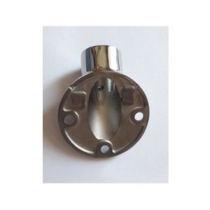 Platine D'embase Ronde Inox 316 - 45° - 25mm - Qualité Professionnelle FP INOX