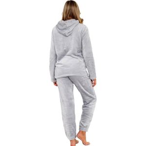 Pyjama Combinaison Polaire Gris Pour Femme - Taille M, Neuf Avec étiquettes, Marque PYCHA Bombe