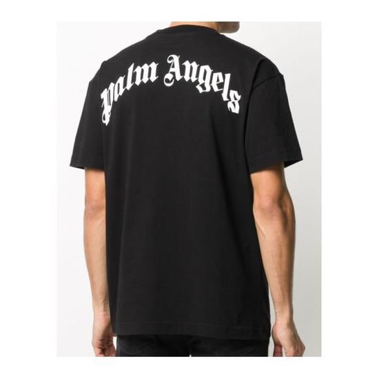 T SHIRT PALM ANGELS CROC Noir Cdiscount Pr t Porter