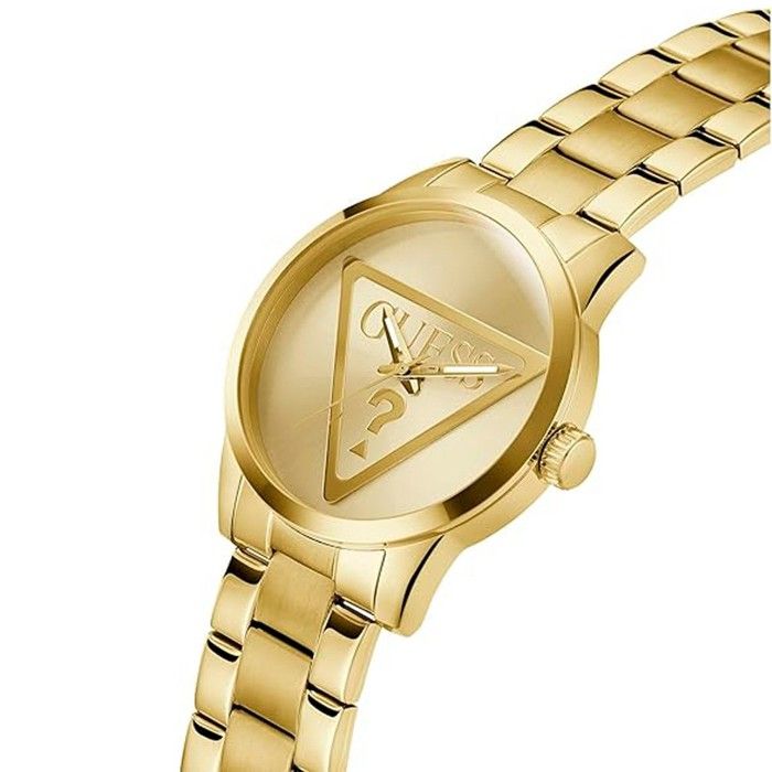 Montre Guess - Mécanique à Remontage Manuel - Bracelet Métal Argenté/ Blanc - Modèle W1910212