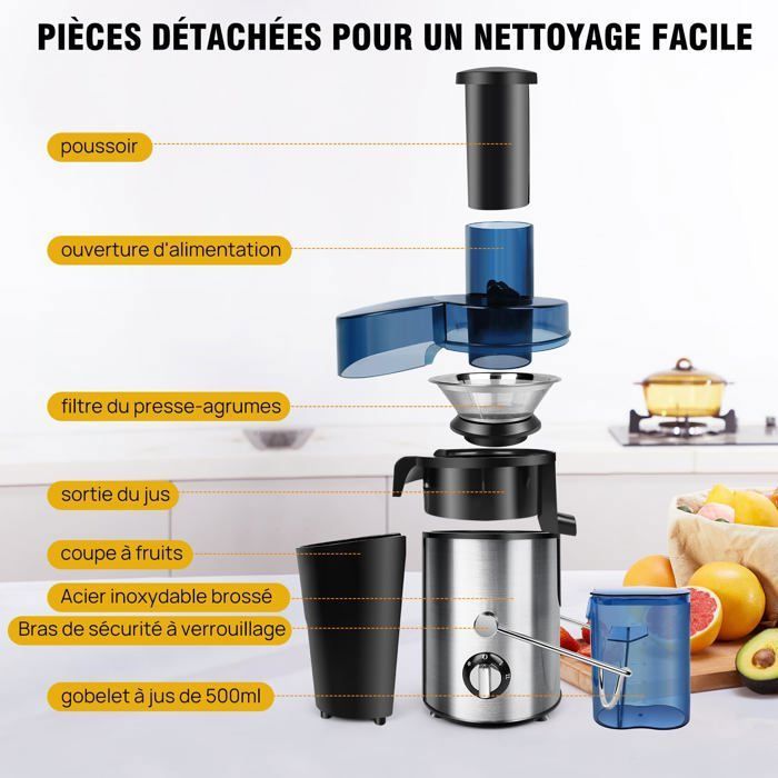 Centrifugeuse Extracteur de Jus, Centrifugeuse de Fruits et Legumes 2 — free download