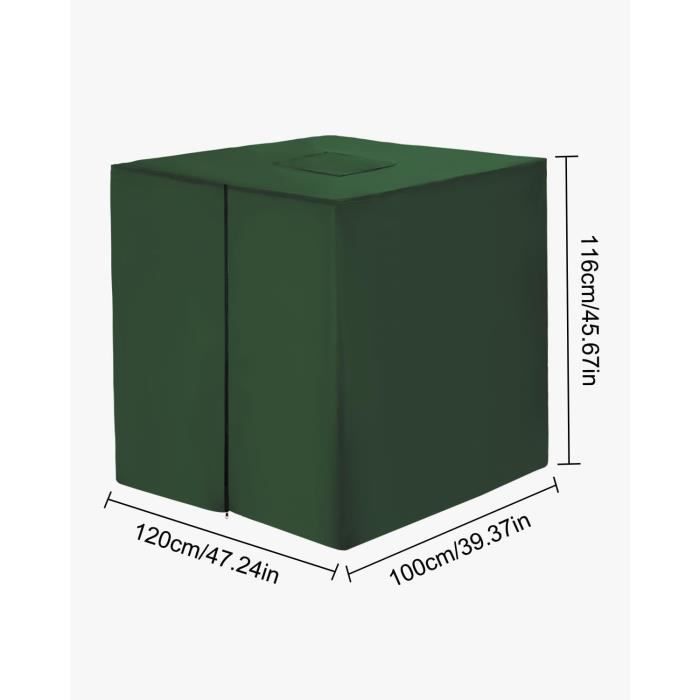 Couverture IBC, Bâche De Réservoir D'eau Pour Conteneur IBC, Protection UV 420D IBC / Housse De