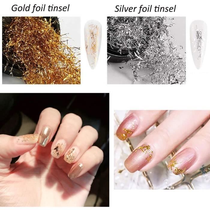 ALMAK Paillettes Irisées, Paillettes En Papier De Verre