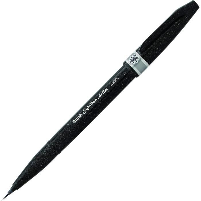 Set de 4 feutres pointe souple Brush Sign Pen Artist de Pentel