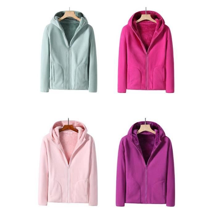 Veste Polaire Femme Mountain Equipment – Violette, Zippée, Taille 12, Excellent état