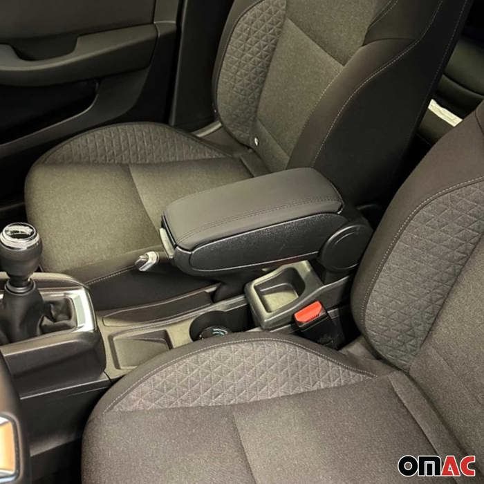 Pour Renault Clio V / 5 2019-2024 Coussin D'Accoudoir Voiture, Housse Pour Accoudoir De Voiture Avec 2 Poches De Rangement Accoudoir Pad