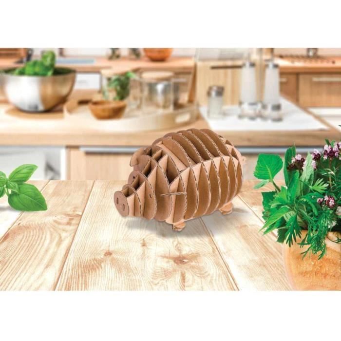 STC Déco Carton 3D – Cheval Debout – Maquette En Carton à Assembler, Grand Modèle, Parfait Pour Les Fans D’équitation – Dès 36 Mois