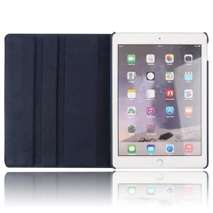 Housse Tablette XEPTIO Etui pochette rotatif 360 degrés bleu pour Apple iPad  AIR 4 10,9 pouces 2020 / iPad AIR 5 M1 2022 avec coque protection interne -  Housse