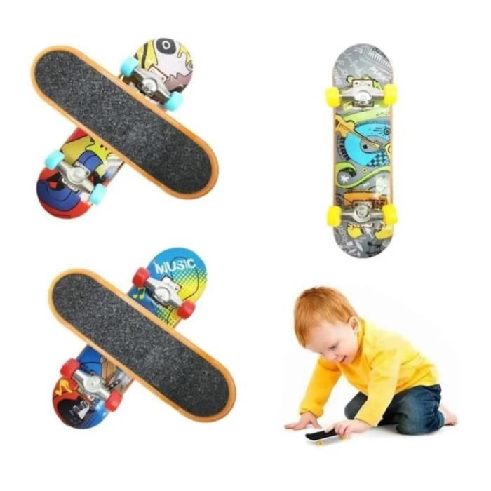 THE TWIDDLERS 12 Mini Skateboard Doigt, Jouets Finger Skate pour Enfants,  Garçon