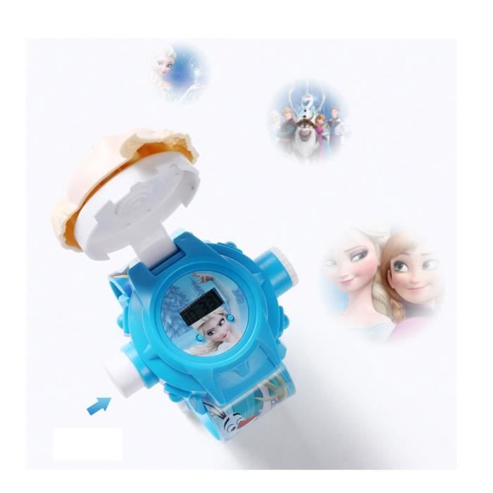 Mstnoixgc Montre Projecteur Enfant Avec 8 Motifs Dessin Animé - Montre Jouet Garçon Fille Cadeau