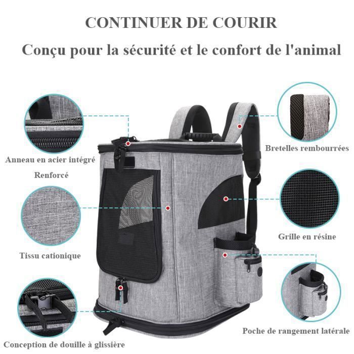 QWORK Sac De Transport Universel Pour Poussette Et Siège Auto - 420D Oxford, Avec Bretelles