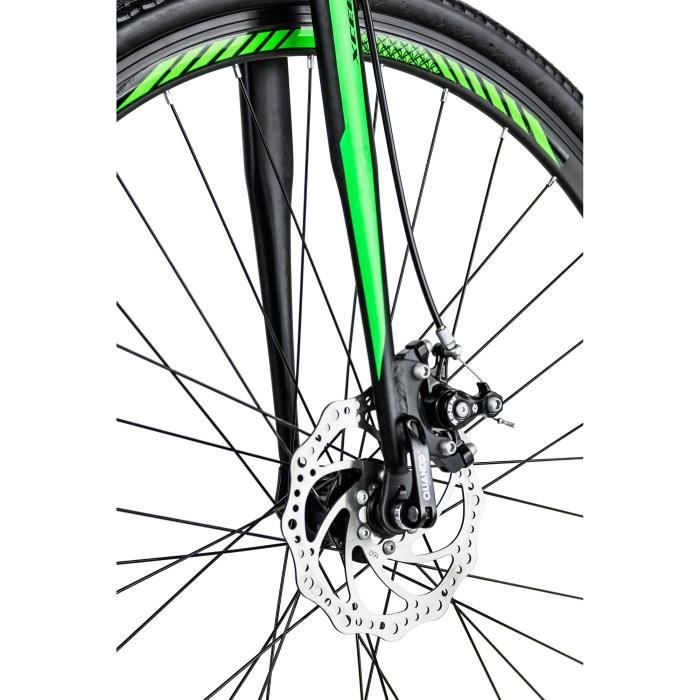 Velo de course 28 Xceed Gravel bike noir TC 54 cm KS Cycling Cdiscount Sport