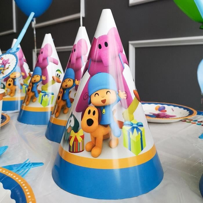 Drapeau Fanion Pocoyo 3 Mètres - Décoration Fête Anniversaire Enfant, Facile à Coller Ou Accrocher