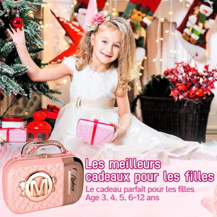 Maquillage Enfant Jouet Filles - Jeux D'imitation Cadeau pour Enfant Petite  Filles 3 4 5 6 7 Ans - Cdiscount Jeux - Jouets